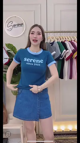 #เสื้อผ้าผู้หญิง #เสื้อผ้าสาวอวบ #เสื้อยืด #เสื้อยืดคอกลม #เสื้อยืดสาวอวบ    