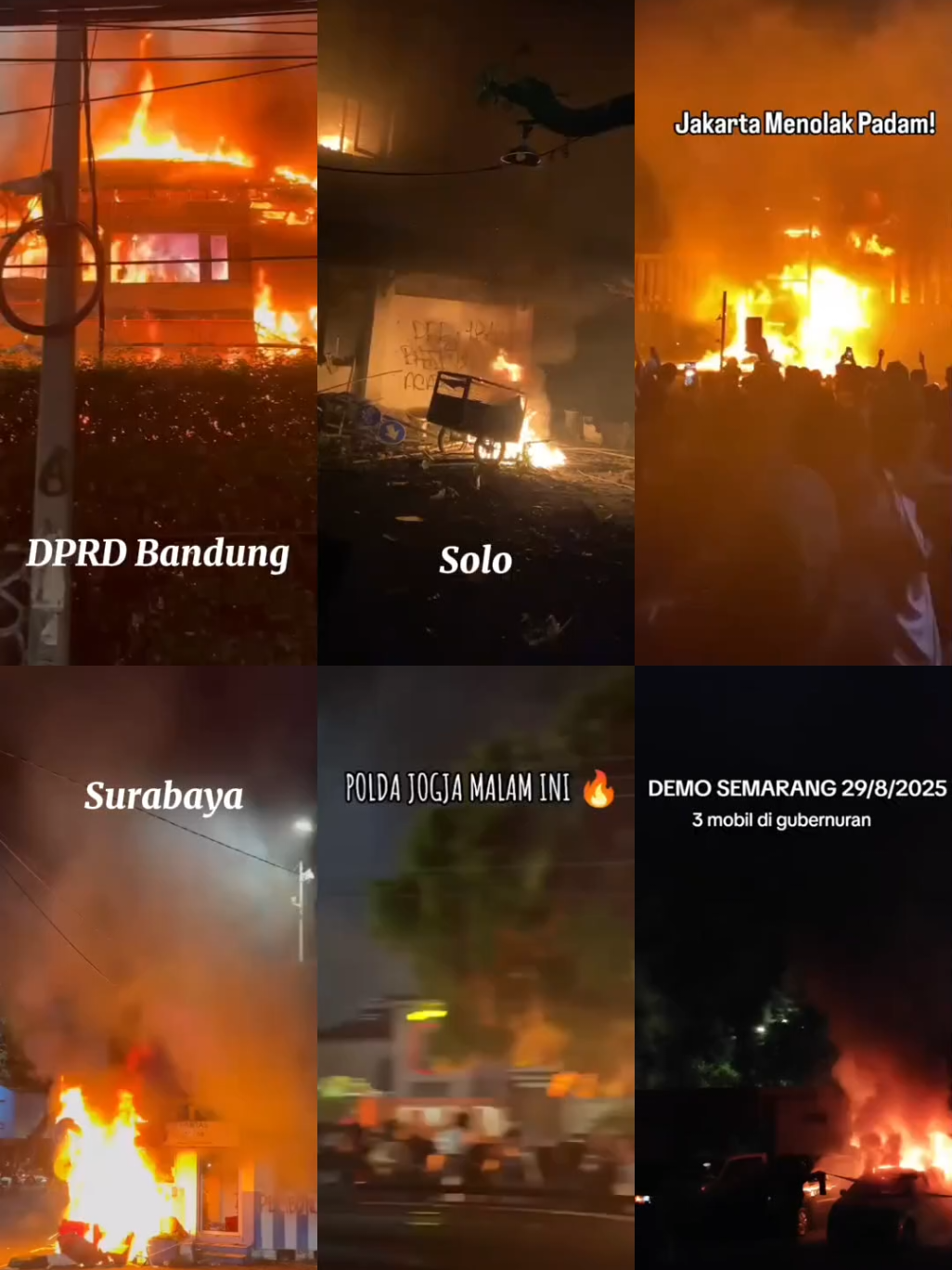Indonesia sedang tidak baik baik saja #jakarta #semarang #surabaya #jogja #1312 