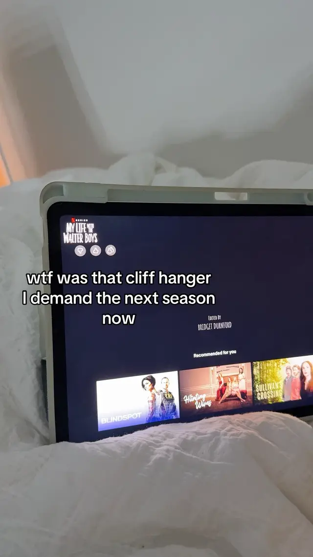 @Netflix no way this is what we are being left on, when can I watch the rest? #mylifewiththewalterboys 