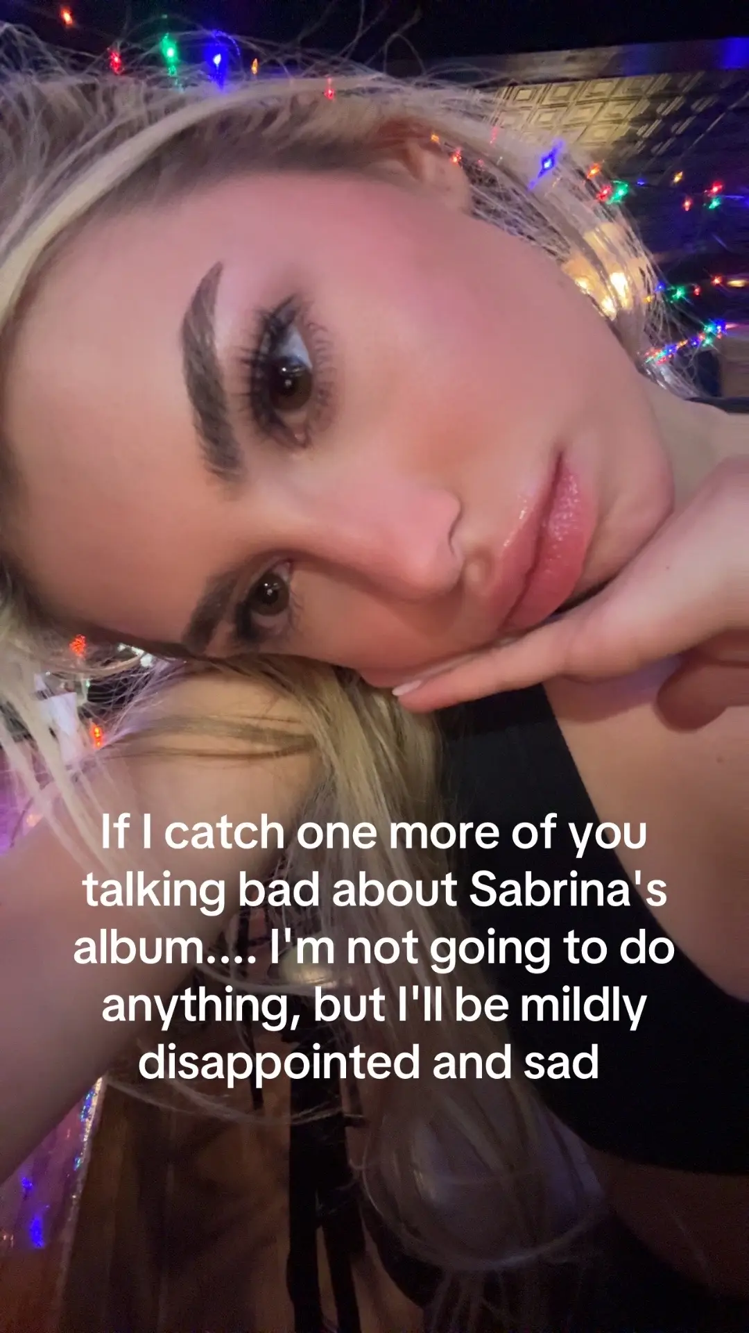 LIKE IT IS GOOD!!!! STOP THE HATE!!!!!!  #sabrinacarpenter #mansbestfriend #fyp 