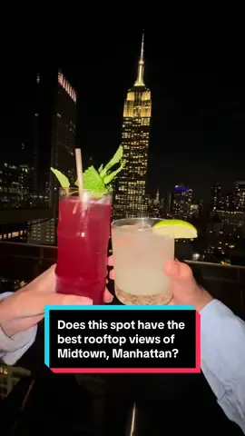 🎾🍹 If you’ve been looking for a spot to try the Honey Deuce (the signature drink of the US Open) in Manhattan - I just found it at @Harta NYC, a wonderful restaurant located at the Grayson Hotel. 🌃 Also, @Bar Cima NYC can be found upstairs on the 28th floor of the hotel, with amazing views of Midtown, Manhattan including unobstructed views of the Empire State Building. 🌟 Definitely add this spot to your NYC bucketlist and stay tuned for more recs & adventures! 📍 Harta & Bar Cima at Grayson Hotel  (30 W 39th St, New York, NY 10018) #hartanyc #barcimanyc #graysonhotel #honeydeuce #nycadventures 