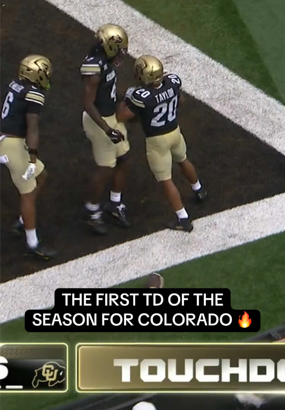 KAIDON SALTER TO DEKALON TAYLOR 🔥 #cfb #colorado #football 