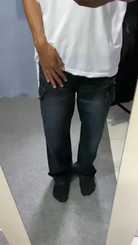 jeans cargo cewek/cowok boleh pake#jeanshighwaist #jeanscargo #jeansbaggy #promomakangajian 