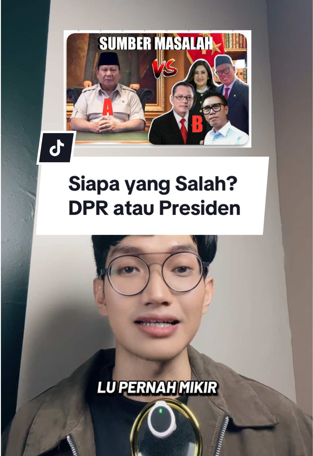 #IndonesiaCemas Ep 2: Ketika Presiden Merangkap Ketua Partai di DPR, Siapa yang Paling Salah Bikin Rusuh? #mentorpolitik #gerindra #bubarkandpr #prabowo 