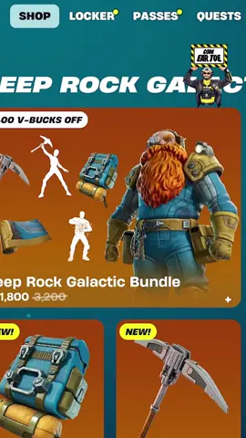 NEW Deep Rock Galactic set in Fortnite! (The Scout) #Fortnite #fortnitebr #deeprockgalactic #fortniteskins #fortniteitemshop 