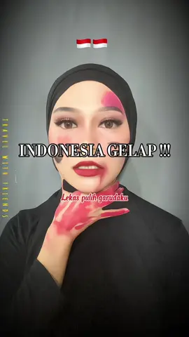 INDONESIA GELAP 🇮🇩!! RIP DEMOCRACY 🥀 Mau bilang lekas pulih indonesiaku, tapi ini udah keterlaluan ‼️