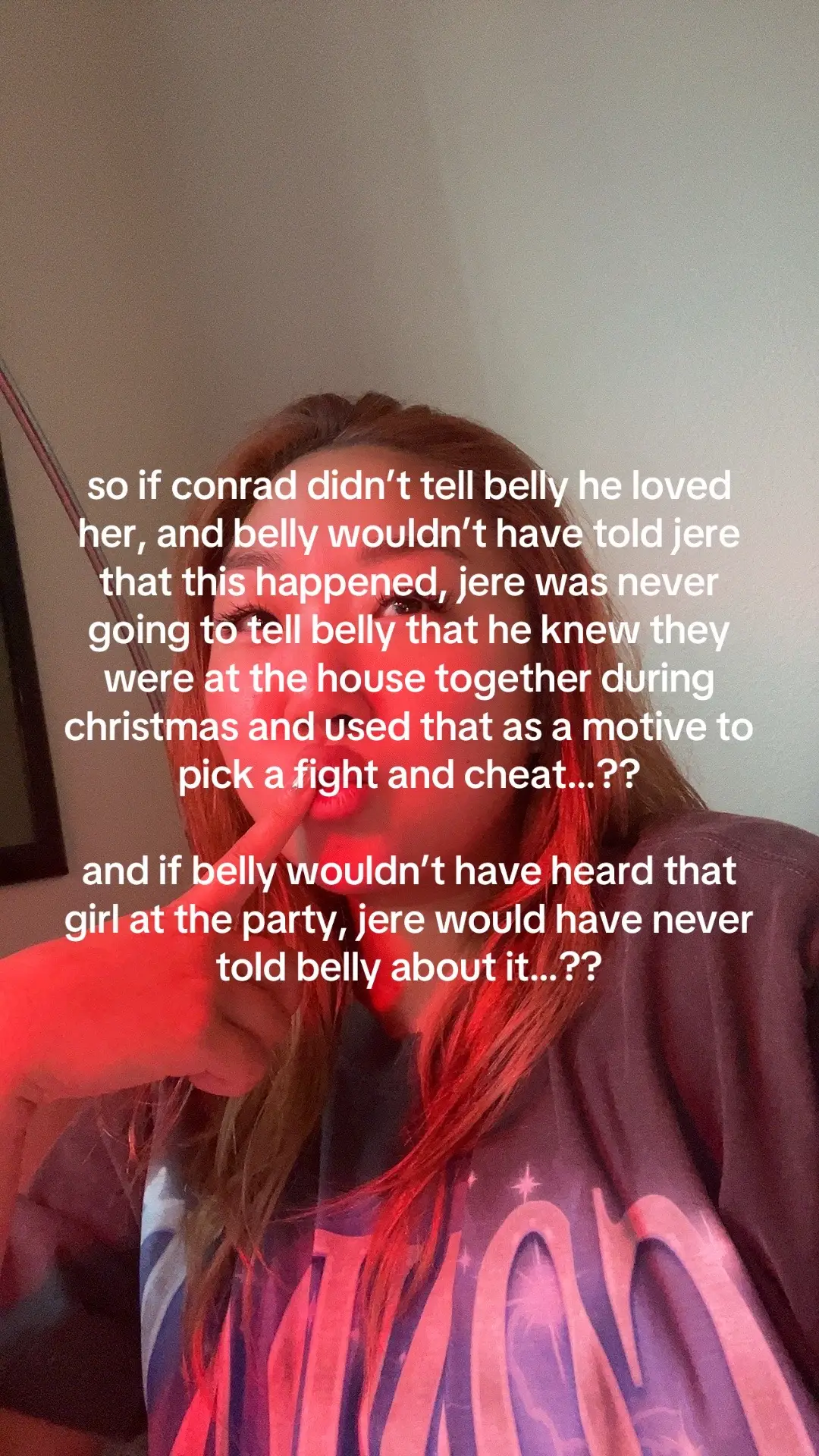 ok but objectively subjectively, jere is childish but i do feel bad for him. his actions most likely stem from not receiving the affirmation and approval he so desperately wants and needs from his dad, so like i understand + his dad chooses conrad, BELLY chooses conrad — he’s not being CHOSEN by the things and people he desires. BUT WE GOTTA WORK THRU THIS JEREMIAH PLS LIKE YOU WERE ABOUT TO GET MARRIED AND PRETEND NONE OF THIS MATTERED LOL.  ALSO DONT GET ME STARTED ON HOW HE LITERALLY TOOK 12 SECONDS TO DECIDE TO WORK FOR HIS DAD AND FINISH SCHOOL ONLINE WHEN BELLY GAVE UP PARIS TO SPEND MORE TIME W HIM AT SCHOOL PLS NOT THE SUPER SENIOR. #tsitp #jeremiahfisher #conradfisher #thesummeriturnedpretty #teamconrad 