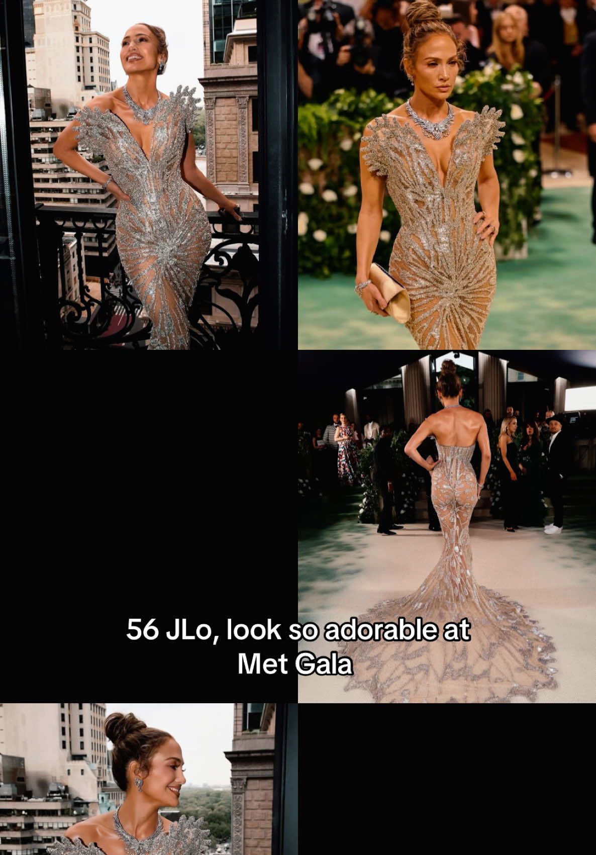 56 JLo at the Met Gala, look so stunning 🤩 #fyp #jenniferlopez #jlo #viral #foryou  