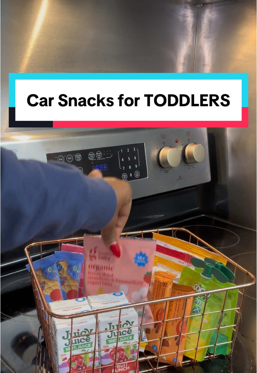 @target & @Trader Joe's keeps us going… #onthego 🤸🏾‍♀️  #healthyfood #foryoupage #momtiktok #toddlersoftiktok #toddlerhack #toddlerlife #restock #car #foryou 