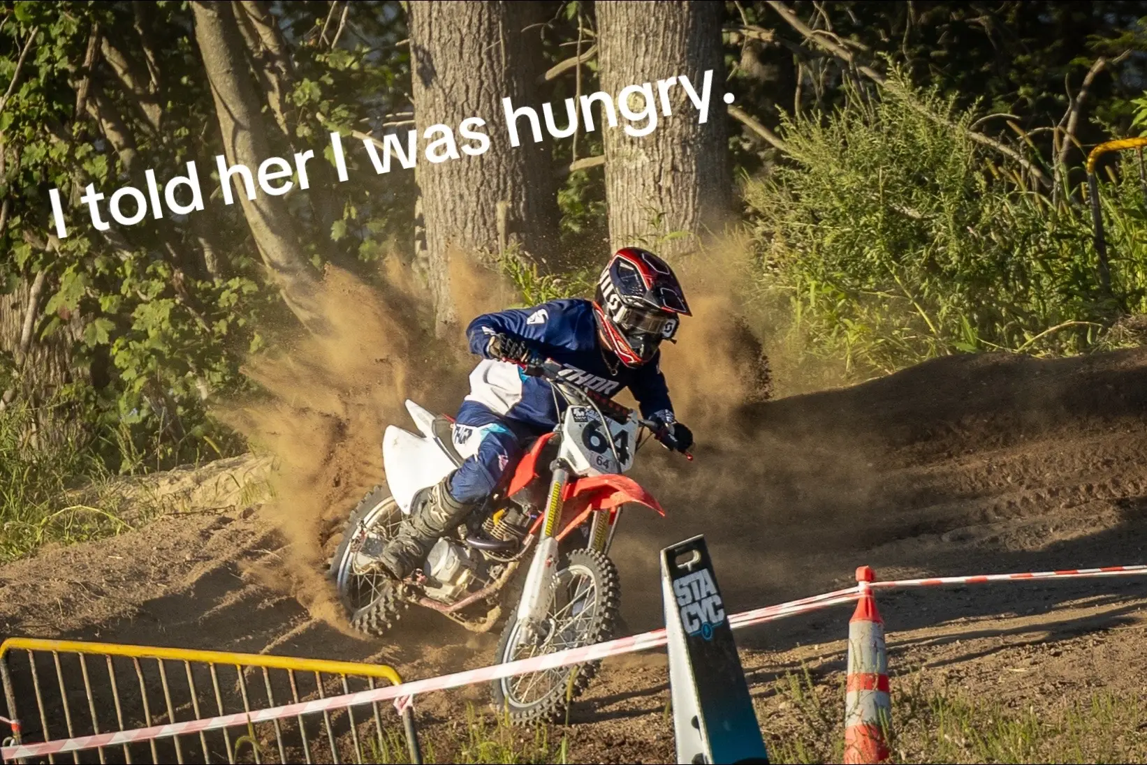 My fiancé kicks ass❤️ Love you @Mikayla #fyp #brappp #fullsend #dirtbike 