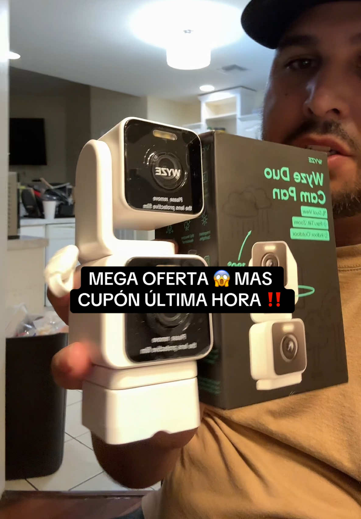 Cara de seguridad #wyzecam #securitycamera #tiktokshoplabordaysale #wyze 