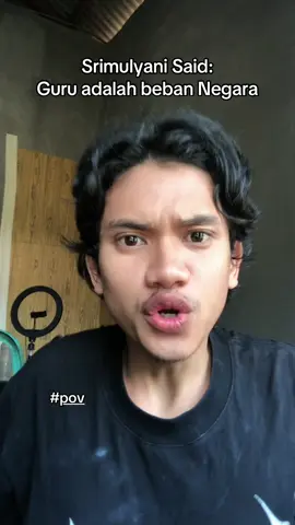 Les privat iblis ya dulu nya??? Makanya tingkah nya ngak punya hati😭#guru #beban #nkri #dpr #fyp 