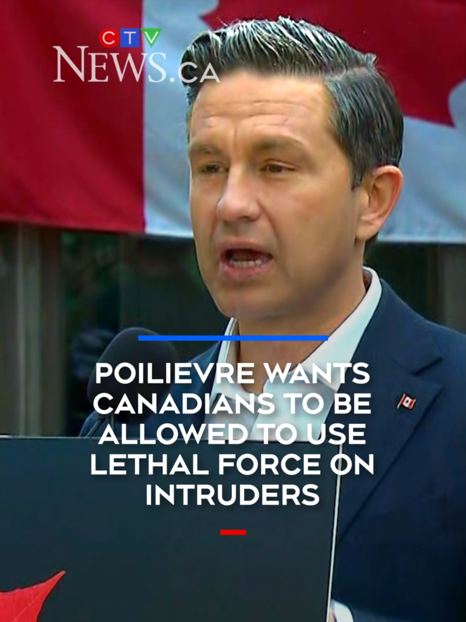 Conservative Leader Pierre Poilievre is proposing Canada adopt a ‘Stand on Guard’ law, even though the Criminal Code already allows people to defend themselves against intruders under certain conditions. #poilievre #news #politics
