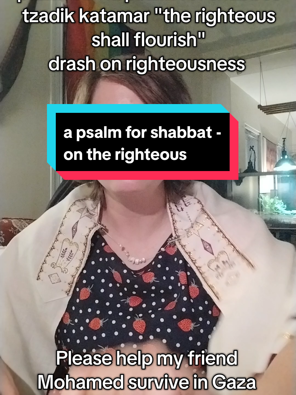 tzadik katamar, psalm for shabbes #psalm92 #tzadikim #righteousness #prayforgaza #powerofprayer 