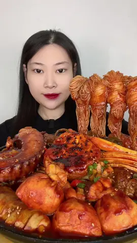 mukbang seafood 🤩#mukbangs #asmr #fypシ゚viral #mukbangvideo #mukbangseafood 