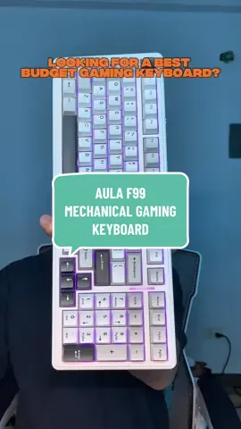 Ito na yata ang pinaka the best na Mechanical Gaming Keyboard na budget meal lang, thi is Aula F99. #gamingkeyboard #mechanicalkeyboard #aulaf99 #desksetup #GamingSetup 