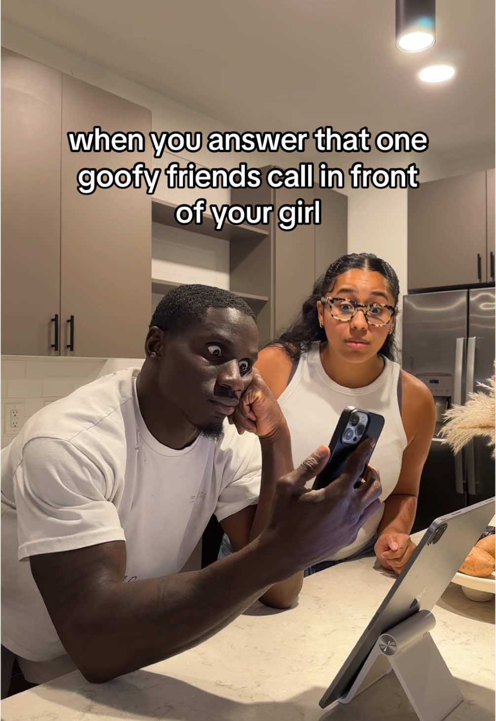 Caught me slacking..  #trendingreels #viralreels #couplecomedy #couple #funny #explorepage #fyp #relatable #fory