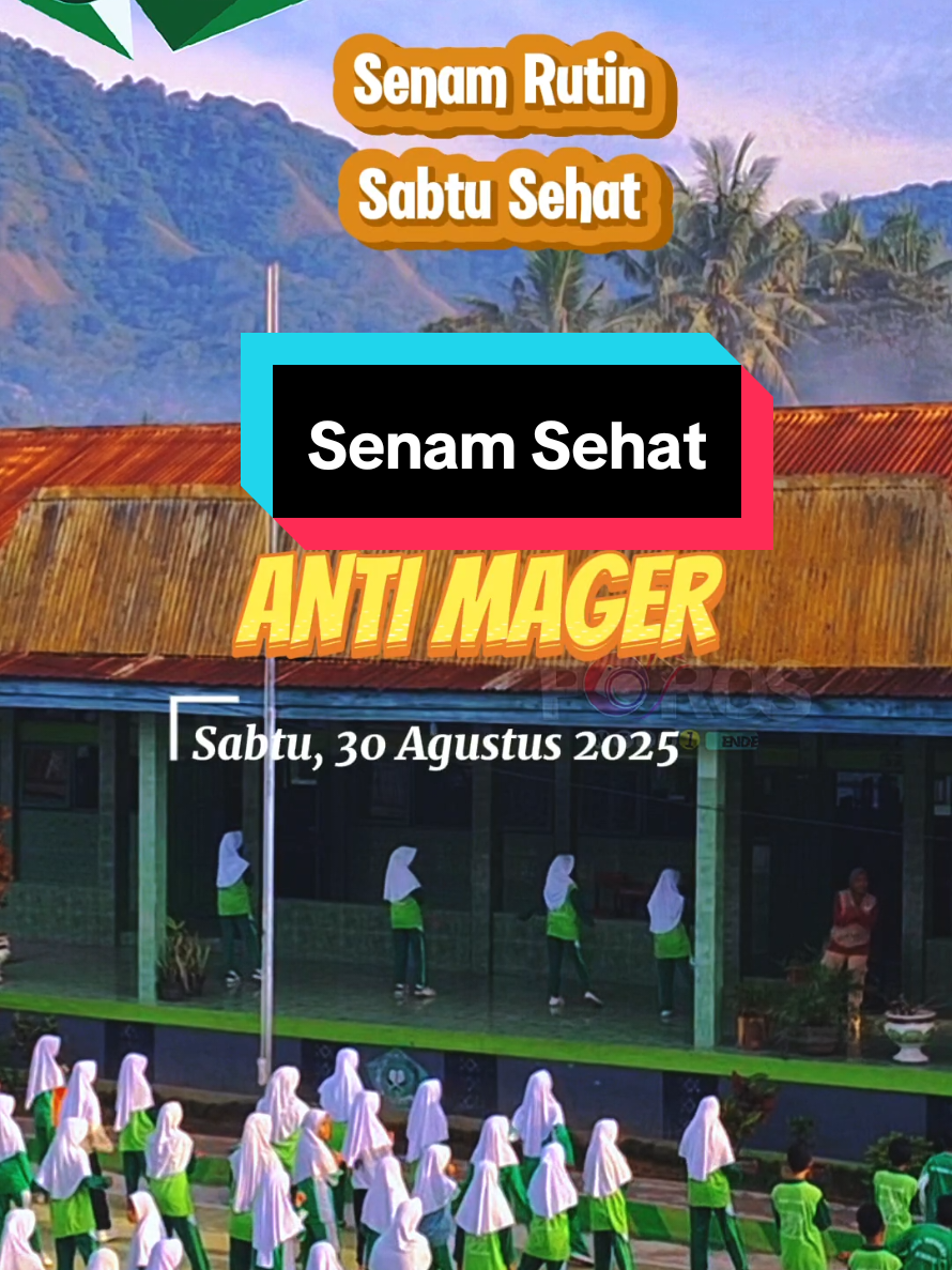 Sabtu pagi, halaman MTs Negeri 1 Ende dipenuhi keceriaan. Seluruh siswa, guru, dan staf bersemangat mengikuti kegiatan Senam Sehat yang rutin dilaksanakan setiap akhir pekan. Dengan iringan musik ceria, peserta mengikuti gerakan senam bersama-sama yang dipandu oleh instruktur. Kegiatan ini bertujuan untuk menjaga kebugaran jasmani, meningkatkan semangat belajar, serta menumbuhkan kebersamaan di lingkungan madrasah. Senam sehat tidak hanya membuat tubuh bugar, tetapi juga menghadirkan suasana gembira dan penuh kekompakan. Dengan semangat sehat, siswa-siswi MTs Negeri 1 Ende siap mengawali hari dengan tubuh segar, pikiran jernih, dan hati yang bahagia. #madrasahmajubermutumendunia #mtsn1ende🔰 