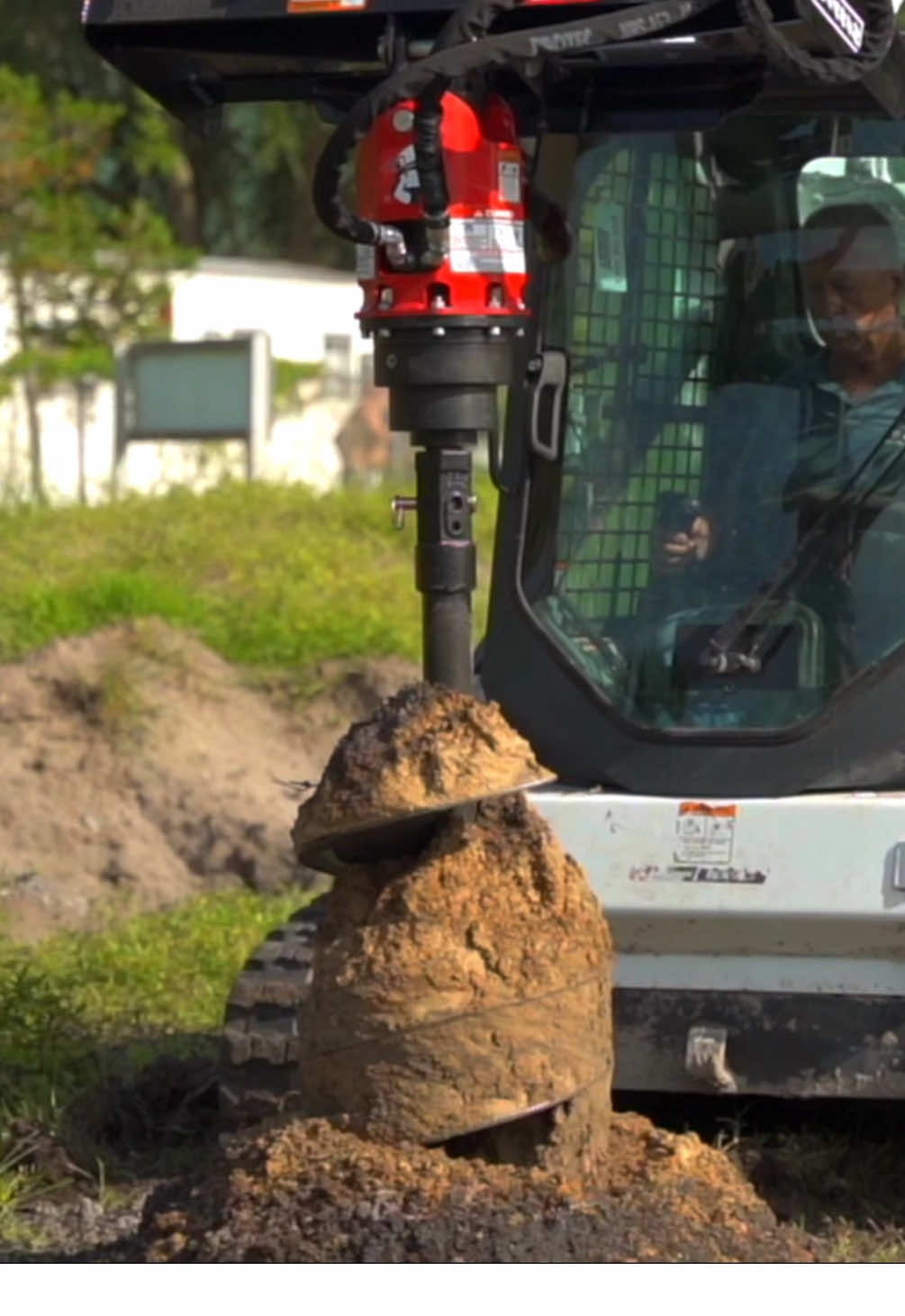 When the job calls for precision and power, the McLaren Hydraulic Auger delivers. Built with planetary gear Auger drive delivering high torque and durability, it is designed to cut clean, consistent holes through soil, clay, and more - faster and easier than ever. Perfect for fencing, landscaping, and construction pros who can’t afford downtime. 📞 Call us today at 855-525-7951 to get your McLaren Auger and take on your next job with confidence. #SkidSteer #AugerAttachment #HeavyEquipment #bobcat  
