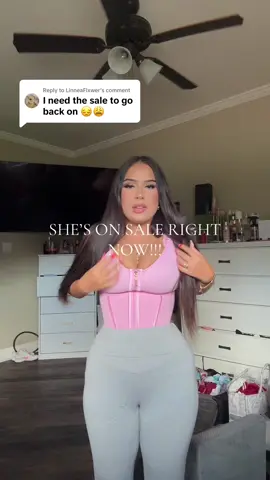 Replying to @LinneaFlxwer sale is on!!!! Runnnnn @SHAPSHE #shapeshe #shapewear #waisttraining #fyp #tiktokshopcreatorpicks 