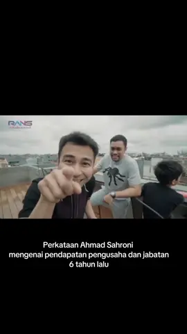 Bilang ke kawan kawan dpr mu dan dirimu sendiri lagi bang, biar kaya raya jangan ambil dari jabatan, SALAH! #ahmadsahroni #raffiahmad #dpr #dprri #blunder 
