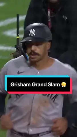 Grisham goes GRAND! #MLB #Yankees #Baseball 