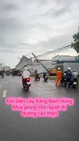 Đối diện cây Xăng Nam Hưng, Mưa giông mọi người đi đường cẩn thận #kiengiangne #kiengiang68 #rachgiavuichoi #giangg39 