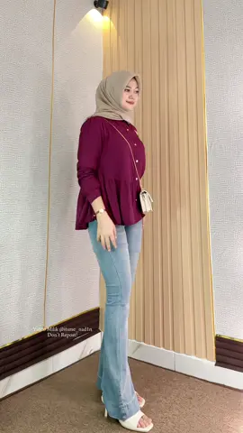 Blouse rayon emang sebadem itu💗😭 #blouse #blousekemeja #blousewanita #blouserayon #OOTD #ootdhijab 