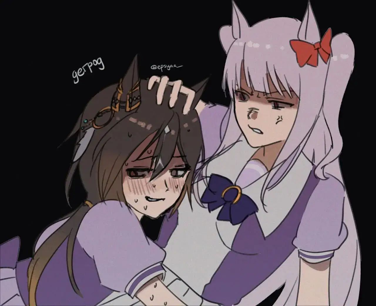 cr : epsyaa_ #funny #fyp #umamusume #umamusumeprettyderby #game #anime 