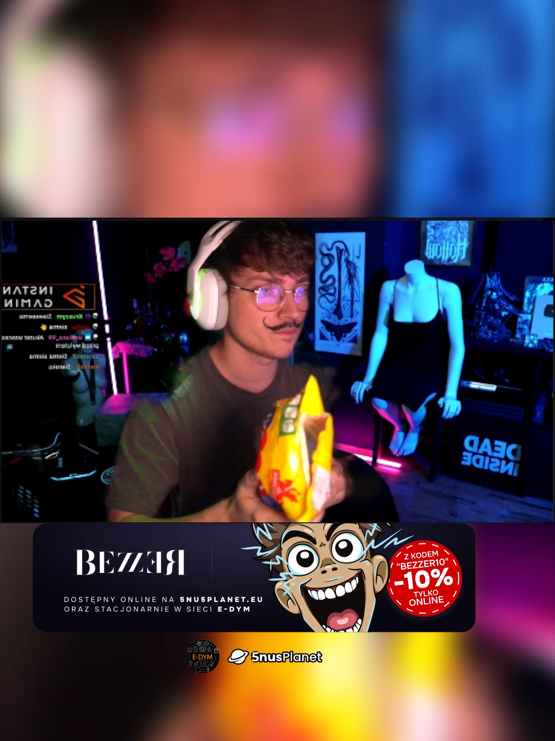 Rybson cosplay kiszaka, KPM w komentarzach poproszę @bezzerofficial #viral #fyp #sigma #streamer #bezzer #swiat #ziemia #zabawne #kiszak #xayoo #legenda