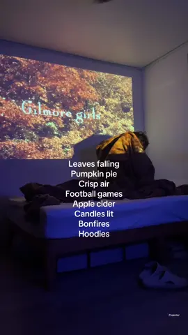 I love this projector! #projector #cozyhome #fall #gilmoregirls 