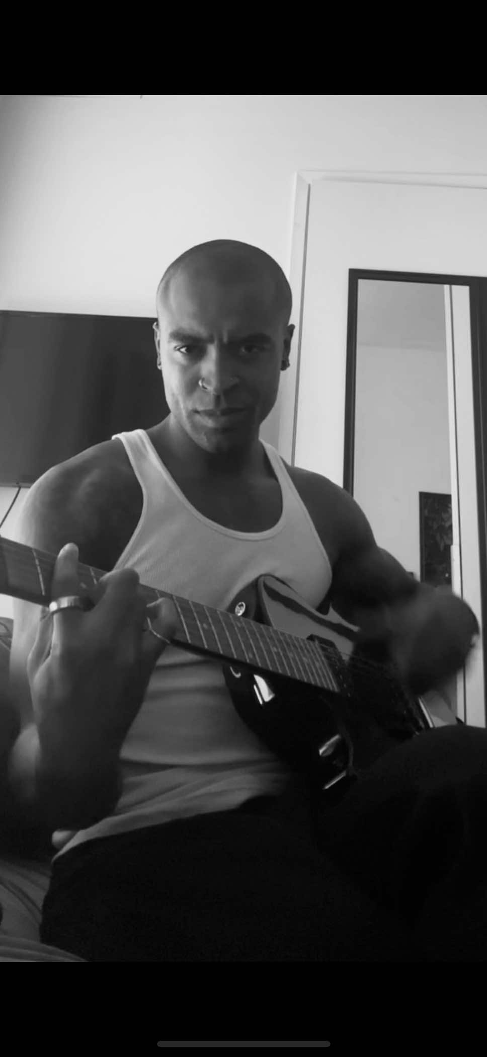 One year in. Jamming with my baby. Playing a song I once thought was impossible. Obsession > Wishing! #soulrock #musician #soundandskin