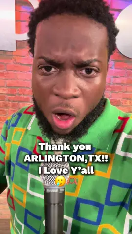 THANK YOU ARLINGTON,TX‼️🙏🏽🙏🏽 #ChristianJohnsonComedy #Foryou #foryou #foryoupage #Arlingtontx 