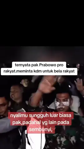 ternyata Prabowo pro rakyat menyuruh KDM turun untuk bersatu bersama rakyat #jakarta #demo #viral #presiden #rakyatindonesia 