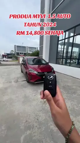 PRODUA MYVI  1.5 AUTO TAHUN 2024 KERETA UNTUK DI JUAL...!!  #produamyvi #produa #produamalaysia #myvi #myvimalaysia 