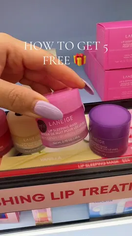 Laneige lip sleeping mask with 5 free gifts ! #laneige #laneige_us #laneigenextgen_challenge #laneige_contest #laneigelipmask Posted 08/29/ 2025 .Prices, free gifts,  and promos accurate at time of posting and may change. @laneige_us 
