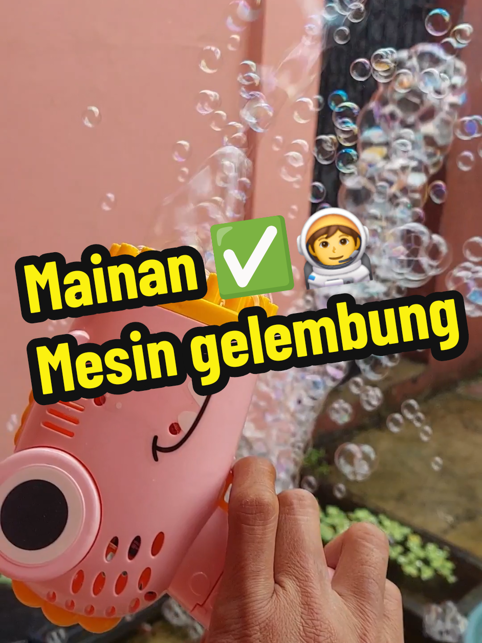 Klik keranjang kuning untuk pemesanan mesin gelembung✅️🧑‍🚀 #mainan  #mainananak  #mainananakviral  #mainangelembung  #fyp  @octomall 