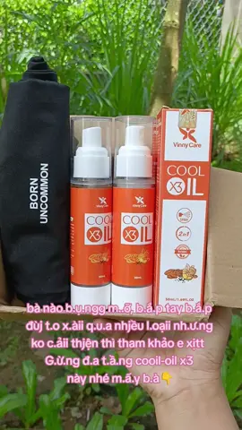mua 1 tặngg 1 quần ủ  xịt gừng đa tầng cooil-oil x3 chiết xuất gừng, nghệ, tiêu, bạc hà, Vinny care chai 50ml nữ  #xitgungcooloilx3 #eothondangxinhtainha🌷 #thinhhanhtiktok #xuhuongtiktok #hottrend 