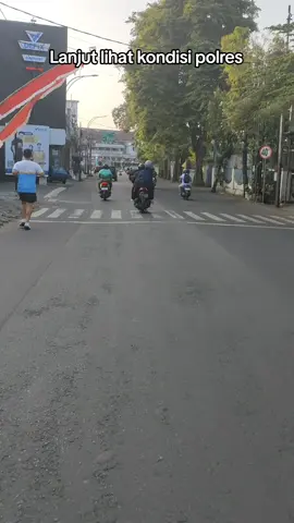 Kondisi polres pasca demo tadi malam #malang #demo #ojol 
