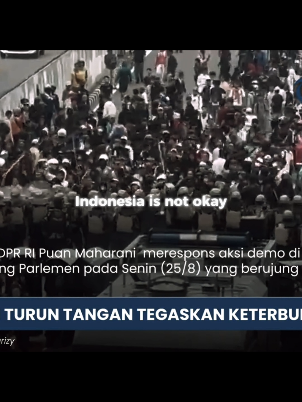 take care of yourselves for those who are taking part in the demonstration🔥#demo#dpr #justiceforaffan #makassar 