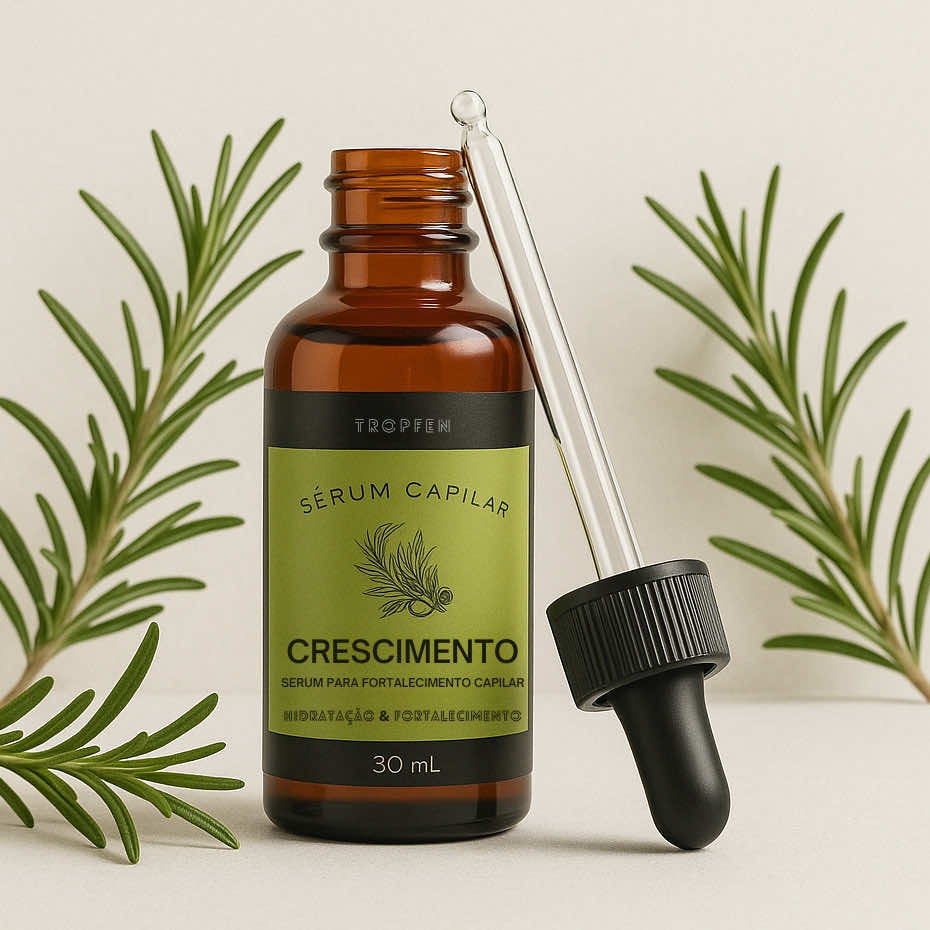 Óleo Capilar de Alecrim 30ml 💆‍♀️🌿 O segredo para cabelos mais fortes e saudáveis! Auxilia no crescimento, combate a queda, dá brilho e fortalece os fios desde a raiz. ✨ 📍 Link na bio e nos comentários! #ÓleoDeAlecrim #CrescimentoCapilar #Antiqueda #CabelosFortes #HairCare