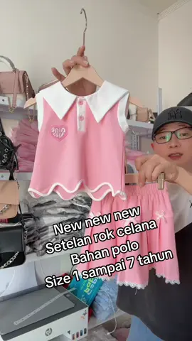 New new new Setelan rok celana anak Bahan polo Size 1 sampai 7 tahun #Ryuta #ryukid #malvenstore #kidsfashion #ootdanakperempuan #promoguncang99 #gajiansale #setelananak #bajuanakperempuan 