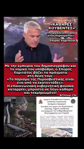 Συγκλονιστικός Χαριτάτος!  #Χαριτάτος #Τέμπη #kathareskouventes 29/08/2025
