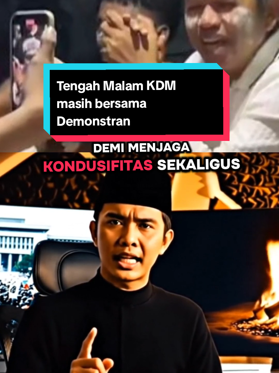 KDM turun ke tengah-tengah Pendemo sampai larut Malam  #kdm  #kangdedimulyadi  #bapakaing  #fanskdm  #fyppppppppppppppppppppppp 