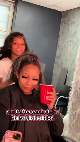listen she was getting lit tn & i was getting too lit 😂😂😂 had to be coo enough to not mess her hair up😭😭😭 but curly flipovers so ☕️ 😍😍😍