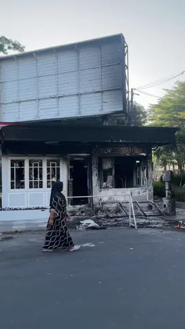 Surabaya hari ini (30.08.25) setelah demo 🥀 #fyp #demo #dpr 
