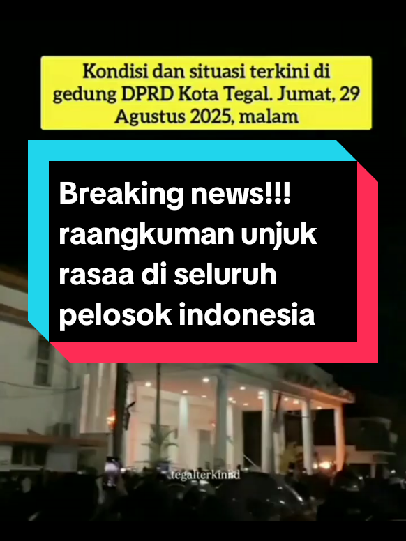 Berita terkini... breaking news... update... terbaru... berita mancanegara.... dalam negeri...  berikut adalah video rangkuman unjuk r4s4 di seluruh pelosok tanah air yg berlangsung pada 28 sampai 29 Agustus 2025... #viral #breakingnews #NewsUpdate #fyp #indonesiamenangis😭 