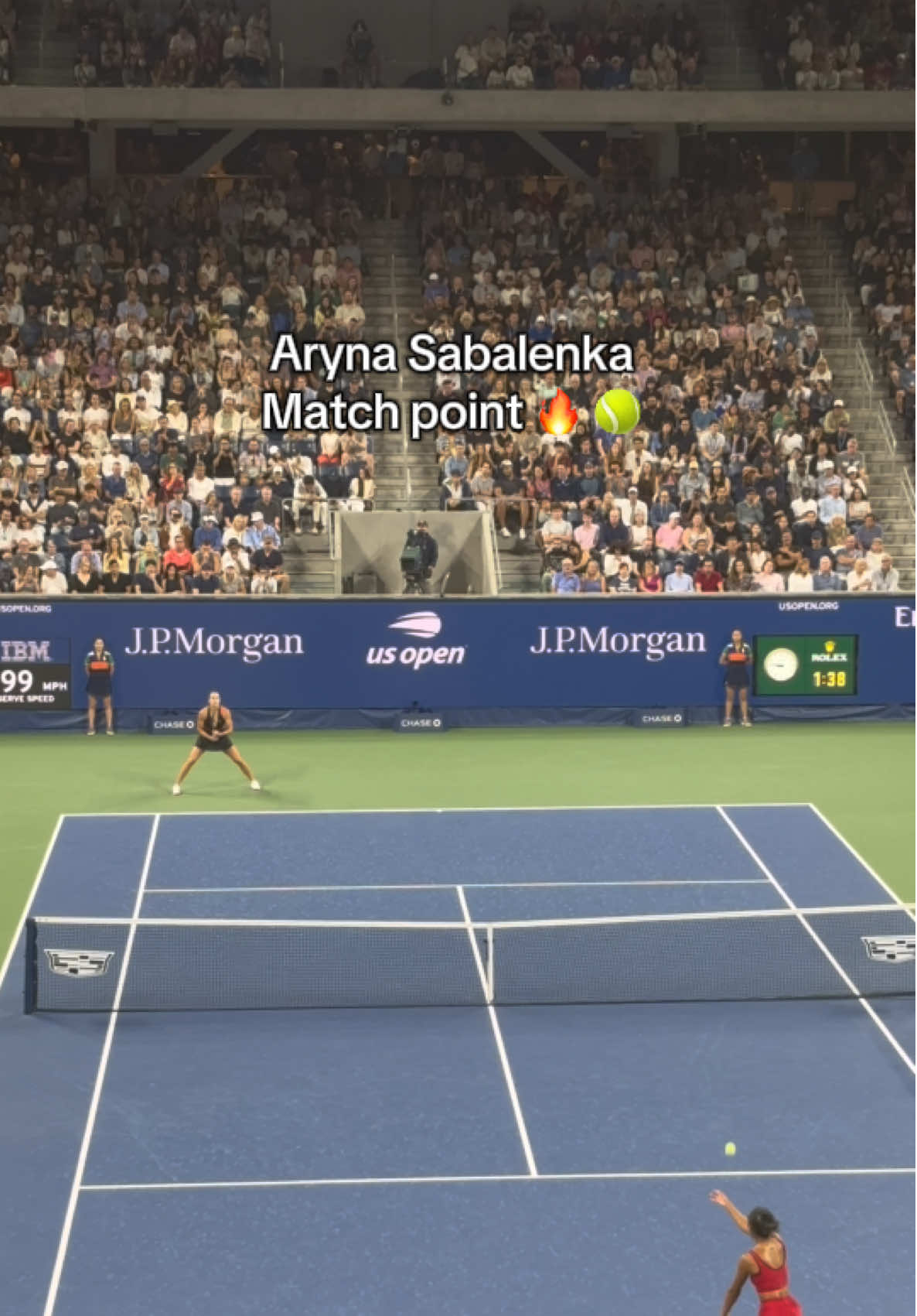 What a match point 🔥  #sabalenka #arynasabalenka 