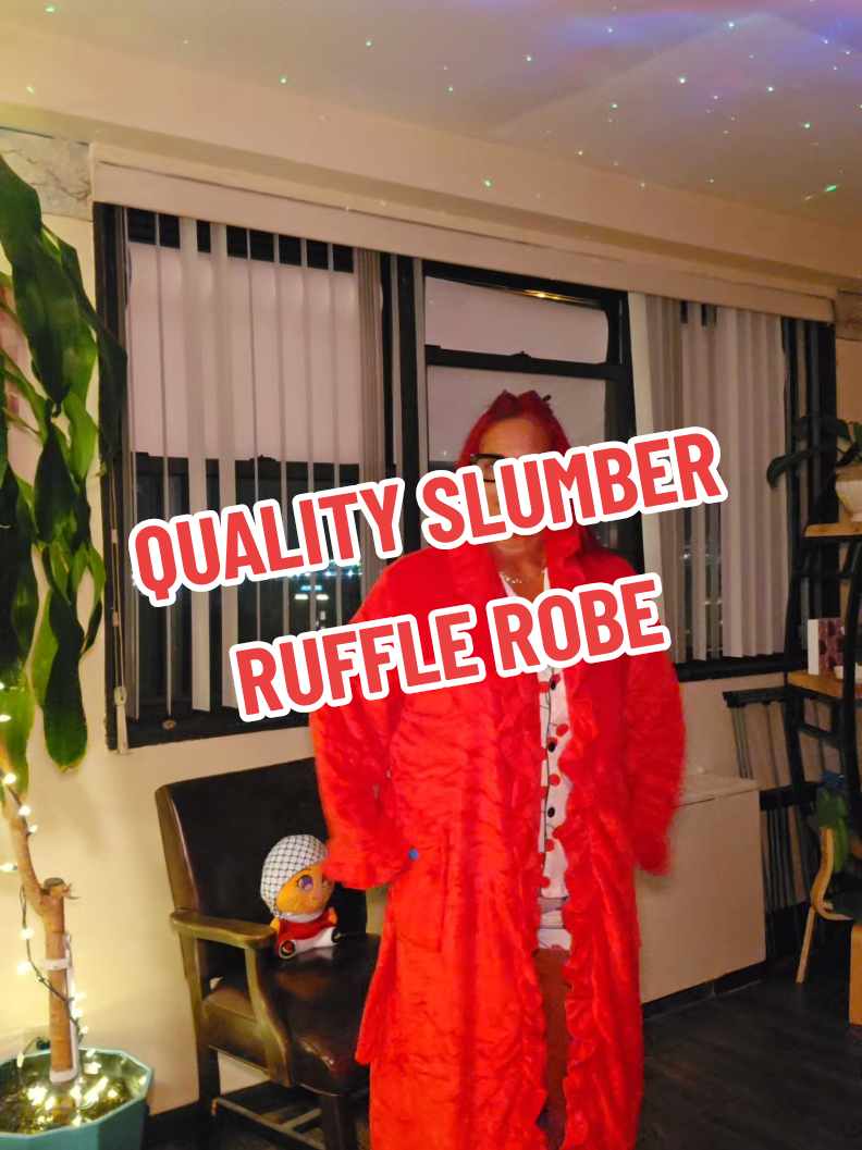 @Quality Slumber #longsleeverufflerobe #tiktokshoplabordaysale #tiktokshopcreatorpicks 