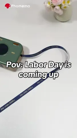 What’s your plan for Labor Day?😍 🍄Phomemo A30 ribbon printer ✅Gift Wrapping  ✅Wedding Decor  ✅DIY crafts 🔗 in bio #laborday #labordayweekend #phomemo #funmemolife #ribbonprinter #giftwrap #giftforher #wrapping #labordayweekend #fyp #viral #birthdaygift 